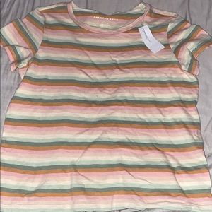 american eagle striped shirt